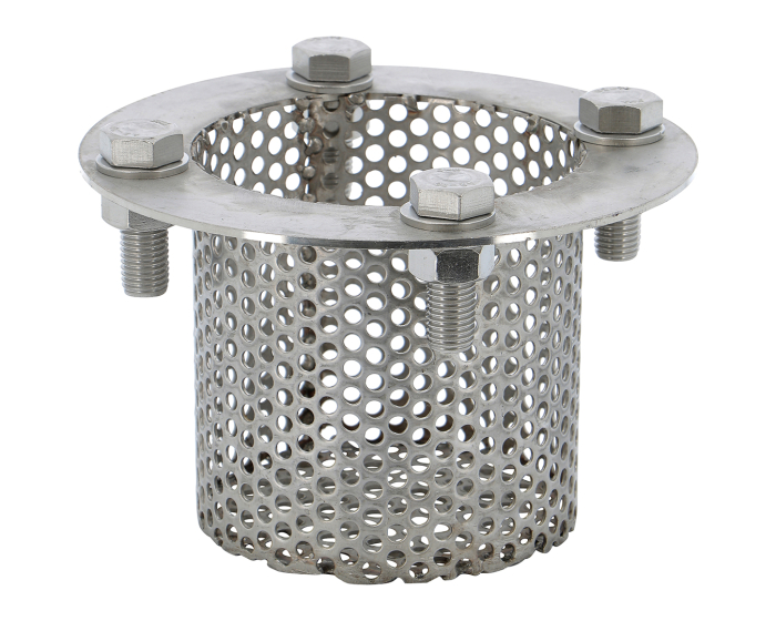Stainless steel strainer basket 376 PN10/16 DN50